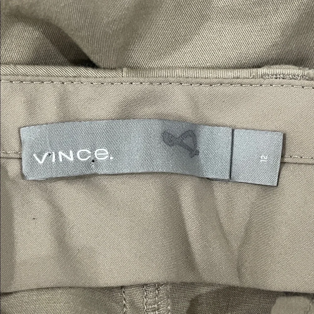 Vince Bermuda Shorts Side Buckle Cotton Size 12 NEW - Picture 8 of 10